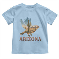 Arizona Desert Wren Bird Toddler T Shirt Cactus Landscape Rustic Western