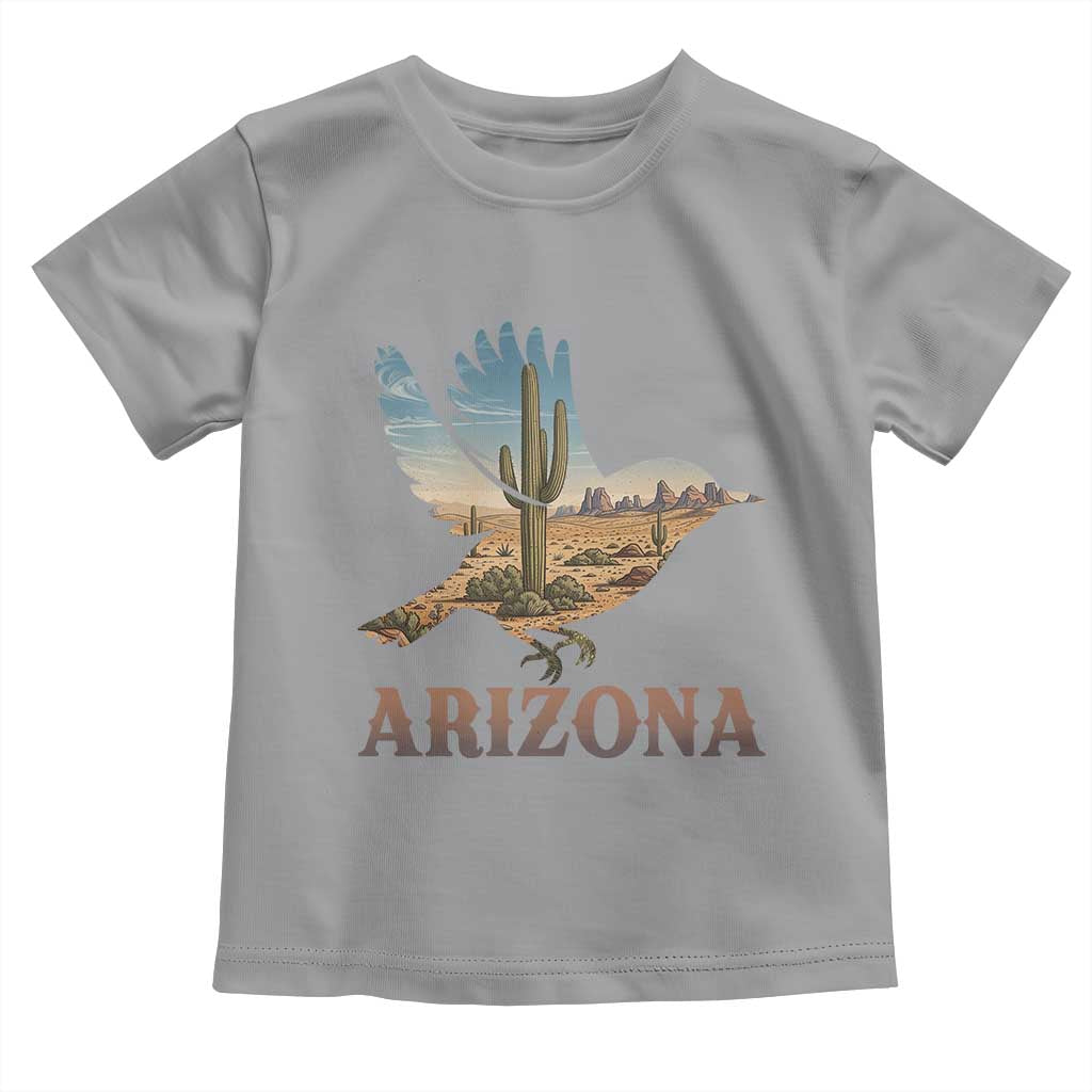 Arizona Desert Wren Bird Toddler T Shirt Cactus Landscape Rustic Western