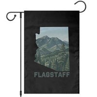 San Francisco Peaks Flagstaff Arizona Garden Flag Vintage Mountain Landscape Gift