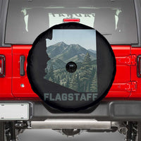 San Francisco Peaks Flagstaff Arizona Spare Tire Cover Vintage Mountain Landscape Gift