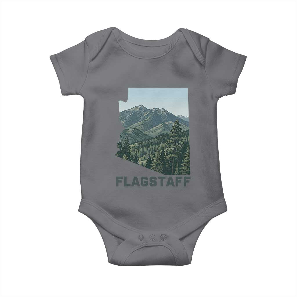 San Francisco Peaks Flagstaff Arizona Baby Onesie Vintage Mountain Landscape Gift