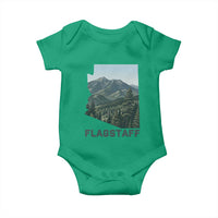 San Francisco Peaks Flagstaff Arizona Baby Onesie Vintage Mountain Landscape Gift
