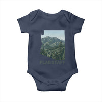 San Francisco Peaks Flagstaff Arizona Baby Onesie Vintage Mountain Landscape Gift