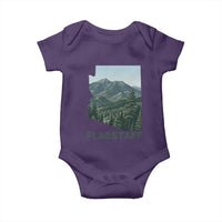 San Francisco Peaks Flagstaff Arizona Baby Onesie Vintage Mountain Landscape Gift