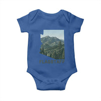 San Francisco Peaks Flagstaff Arizona Baby Onesie Vintage Mountain Landscape Gift