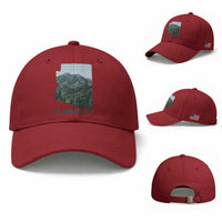San Francisco Peaks Flagstaff Arizona Baseball Cap Vintage Mountain Landscape Gift