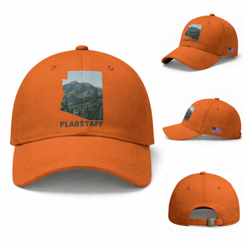 San Francisco Peaks Flagstaff Arizona Baseball Cap Vintage Mountain Landscape Gift