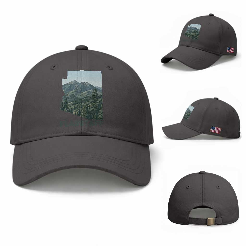 San Francisco Peaks Flagstaff Arizona Baseball Cap Vintage Mountain Landscape Gift