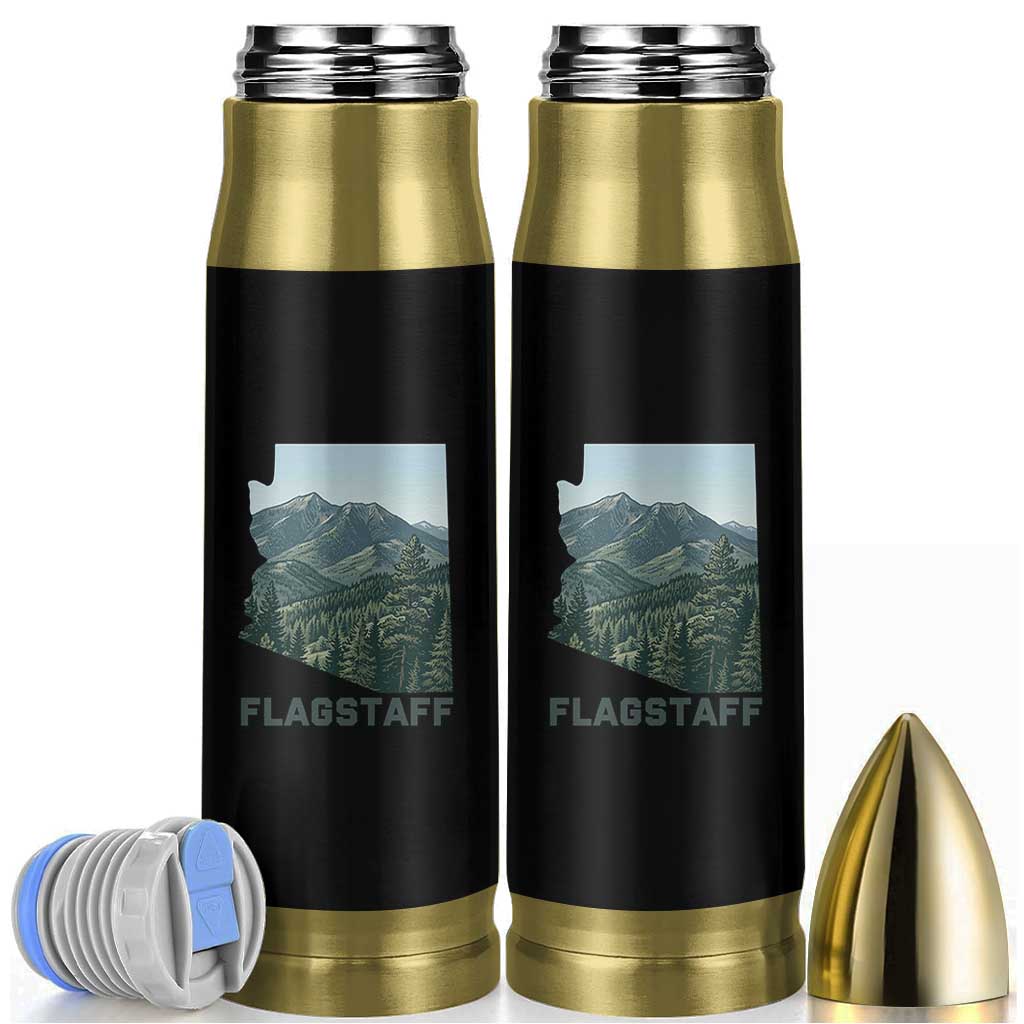 San Francisco Peaks Flagstaff Arizona Bullet Tumbler Vintage Mountain Landscape Gift