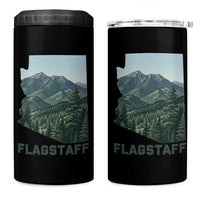 San Francisco Peaks Flagstaff Arizona 4 in 1 Can Cooler Tumbler Vintage Mountain Landscape Gift