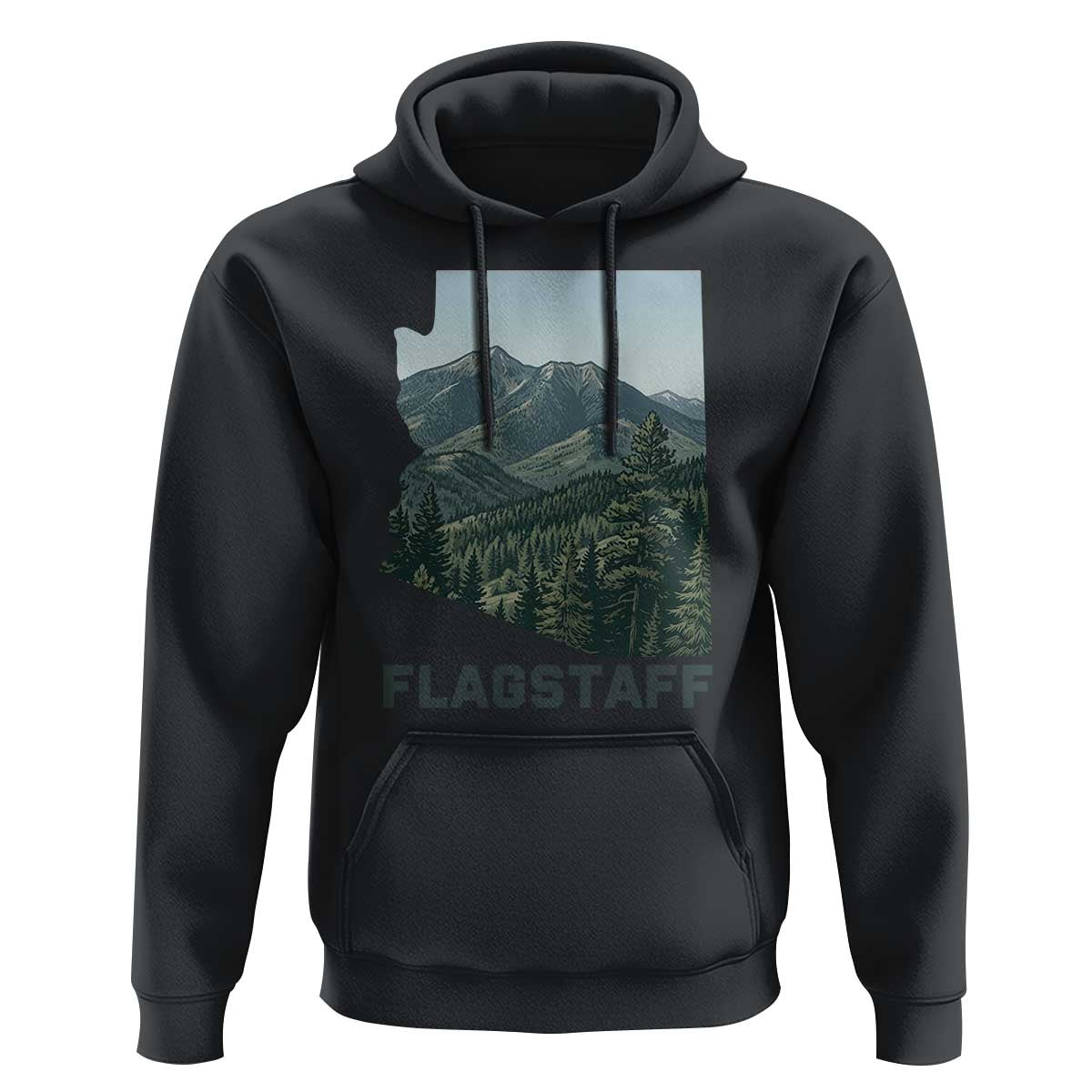 San Francisco Peaks Flagstaff Arizona Hoodie Vintage Mountain Landscape Gift