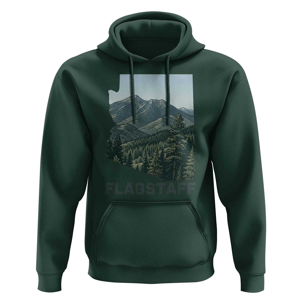 San Francisco Peaks Flagstaff Arizona Hoodie Vintage Mountain Landscape Gift