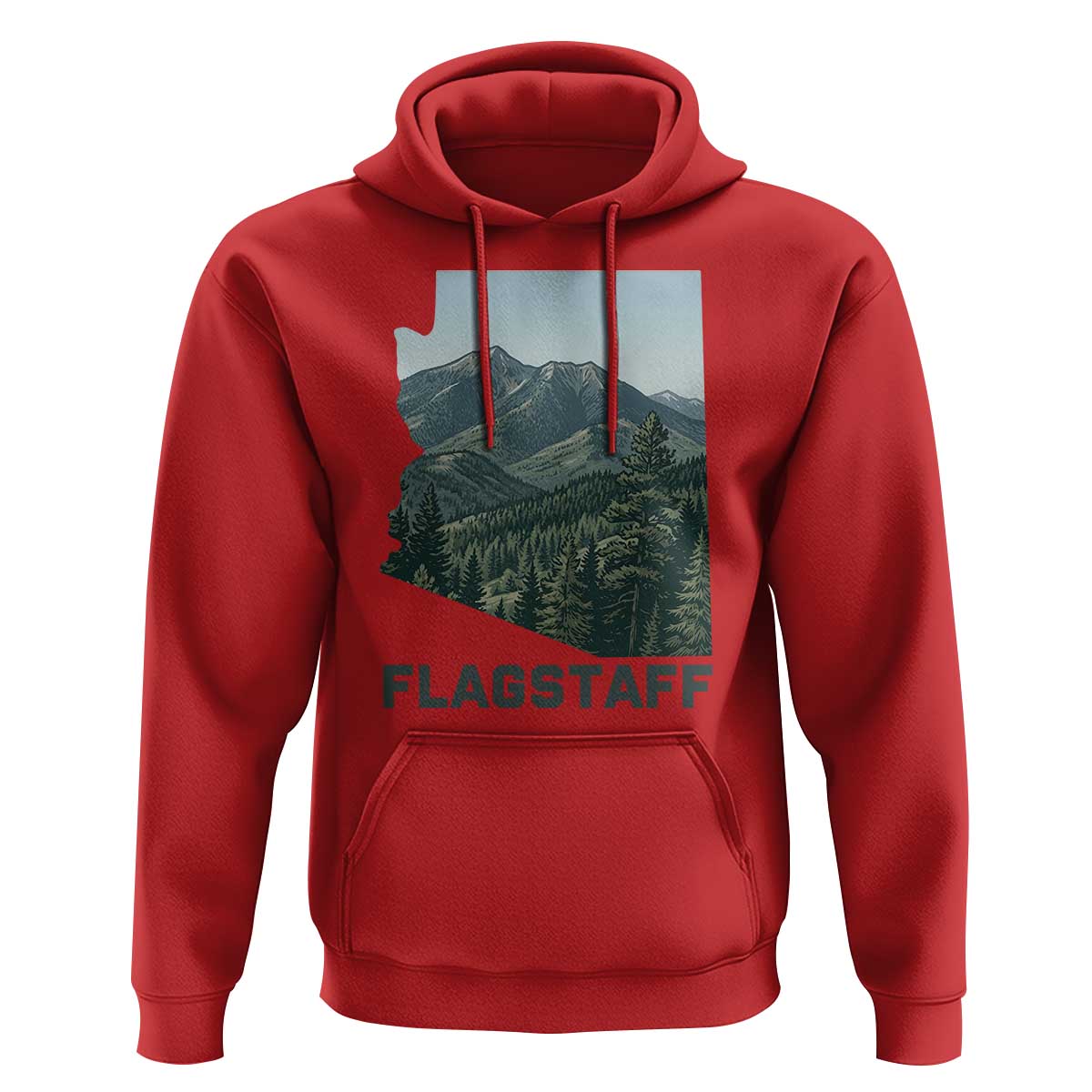 San Francisco Peaks Flagstaff Arizona Hoodie Vintage Mountain Landscape Gift