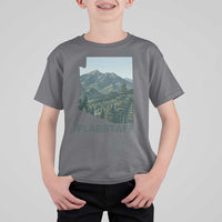 San Francisco Peaks Flagstaff Arizona T Shirt For Kid Vintage Mountain Landscape Gift