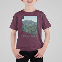 San Francisco Peaks Flagstaff Arizona T Shirt For Kid Vintage Mountain Landscape Gift