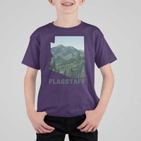 San Francisco Peaks Flagstaff Arizona T Shirt For Kid Vintage Mountain Landscape Gift