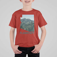 San Francisco Peaks Flagstaff Arizona T Shirt For Kid Vintage Mountain Landscape Gift