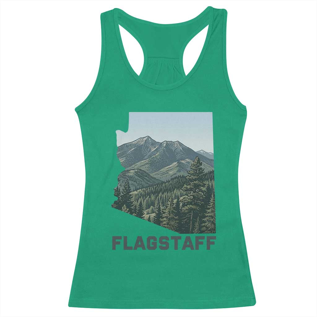 San Francisco Peaks Flagstaff Arizona Racerback Tank Top Vintage Mountain Landscape Gift
