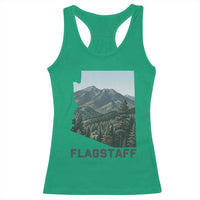 San Francisco Peaks Flagstaff Arizona Racerback Tank Top Vintage Mountain Landscape Gift