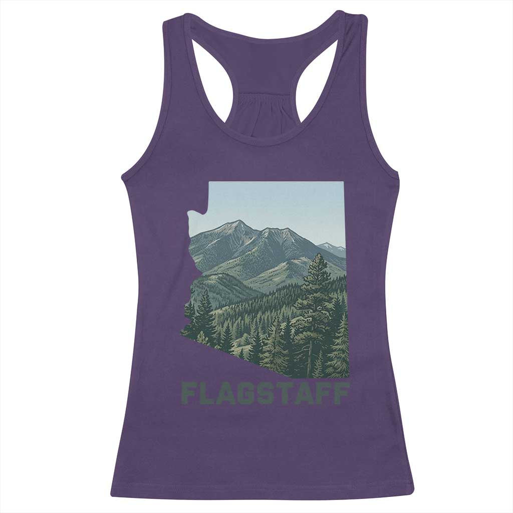 San Francisco Peaks Flagstaff Arizona Racerback Tank Top Vintage Mountain Landscape Gift