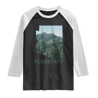 San Francisco Peaks Flagstaff Arizona Raglan Shirt Vintage Mountain Landscape Gift
