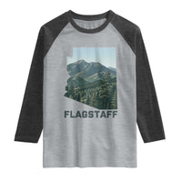 San Francisco Peaks Flagstaff Arizona Raglan Shirt Vintage Mountain Landscape Gift