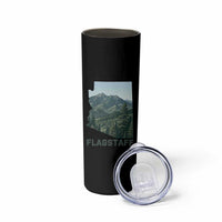 San Francisco Peaks Flagstaff Arizona Skinny Tumbler Vintage Mountain Landscape Gift