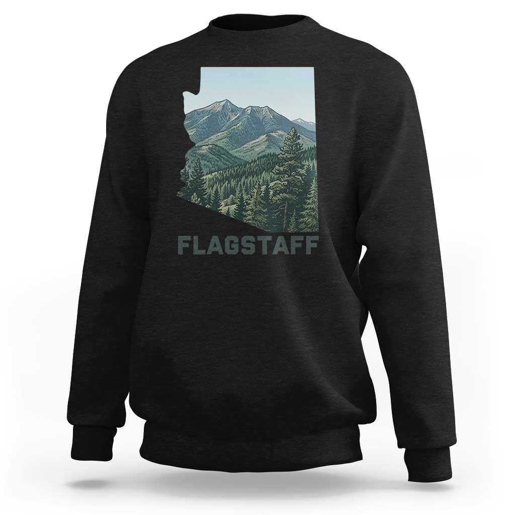 San Francisco Peaks Flagstaff Arizona Sweatshirt Vintage Mountain Landscape Gift
