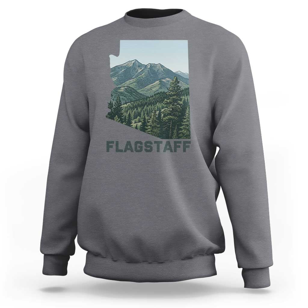 San Francisco Peaks Flagstaff Arizona Sweatshirt Vintage Mountain Landscape Gift