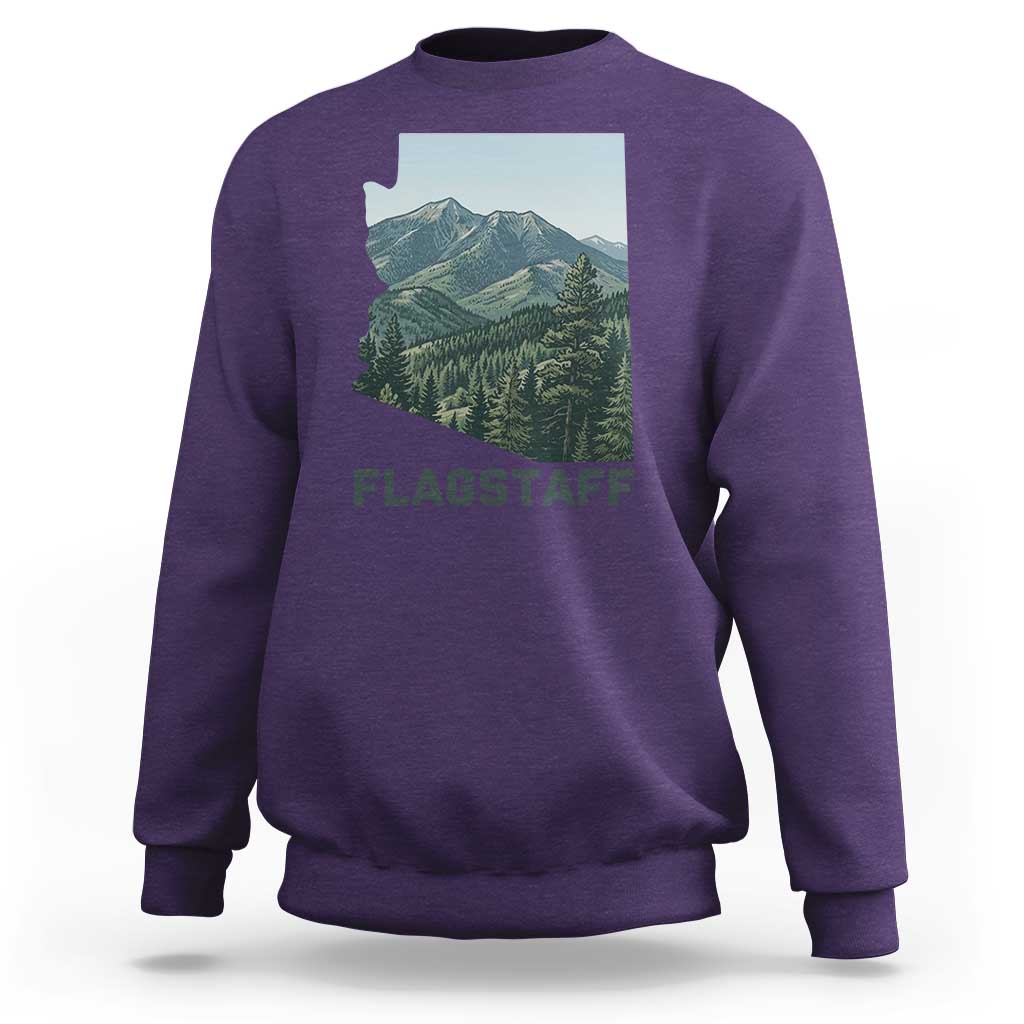 San Francisco Peaks Flagstaff Arizona Sweatshirt Vintage Mountain Landscape Gift
