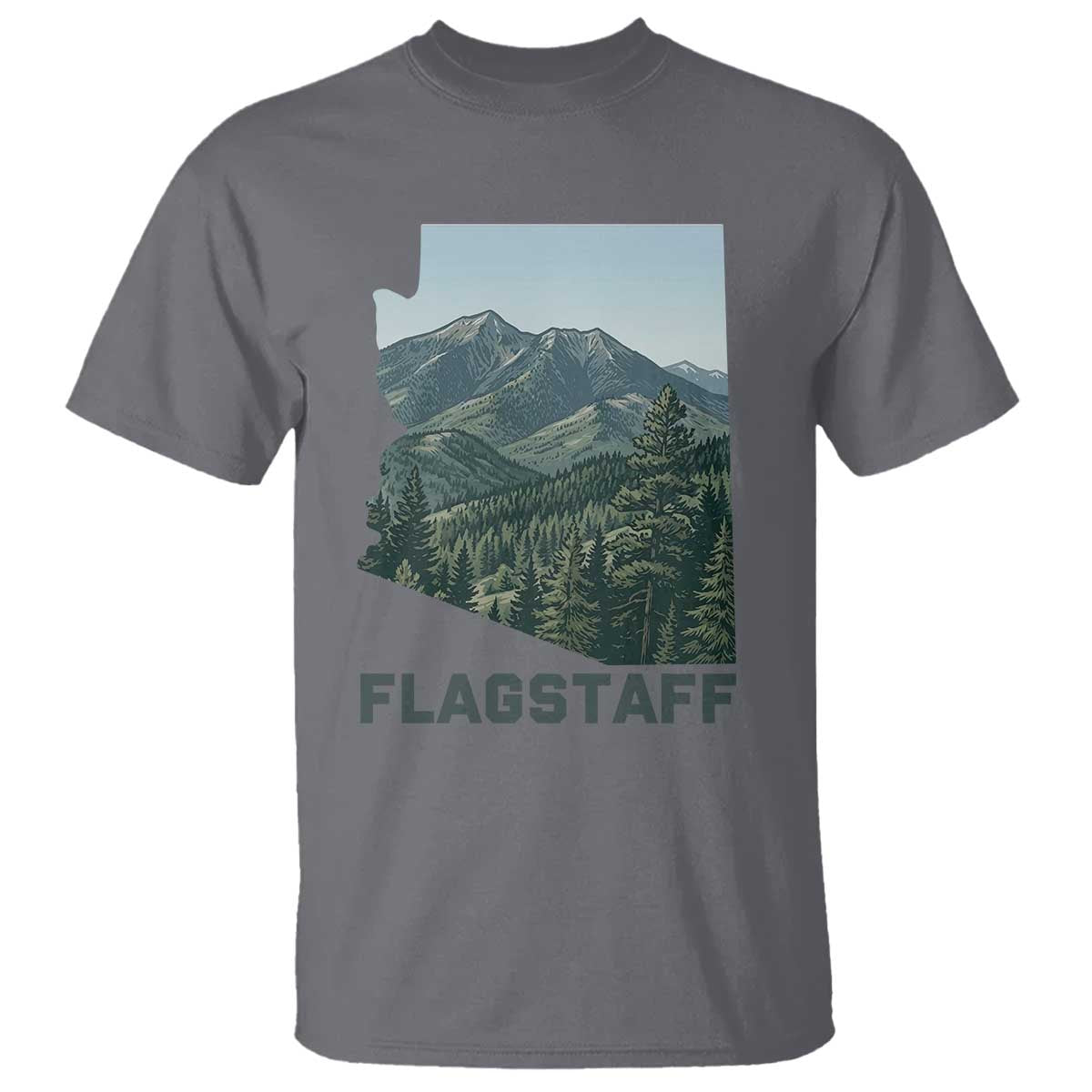 San Francisco Peaks Flagstaff Arizona T Shirt Vintage Mountain Landscape Gift