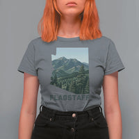 San Francisco Peaks Flagstaff Arizona T Shirt For Women Vintage Mountain Landscape Gift