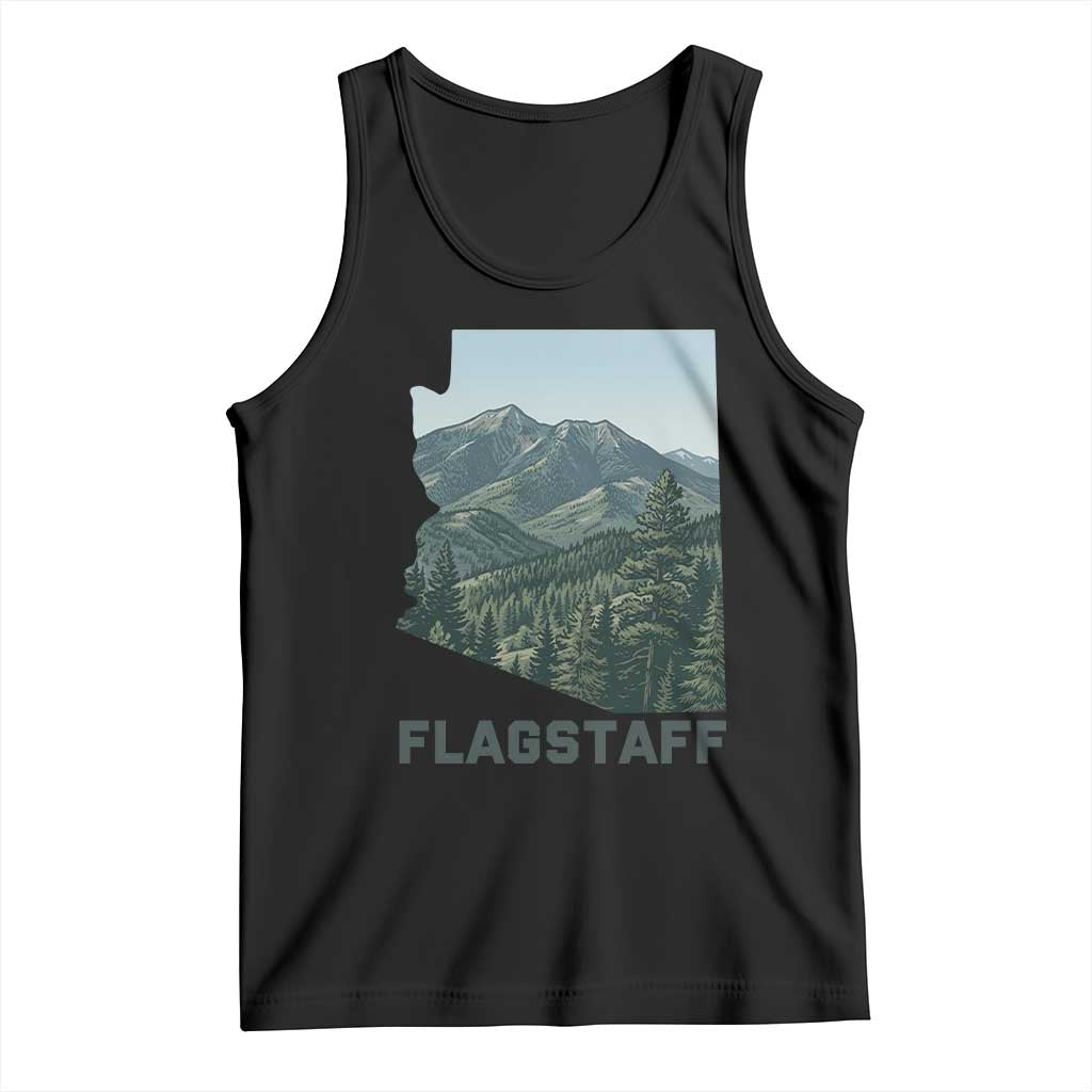 San Francisco Peaks Flagstaff Arizona Tank Top Vintage Mountain Landscape Gift
