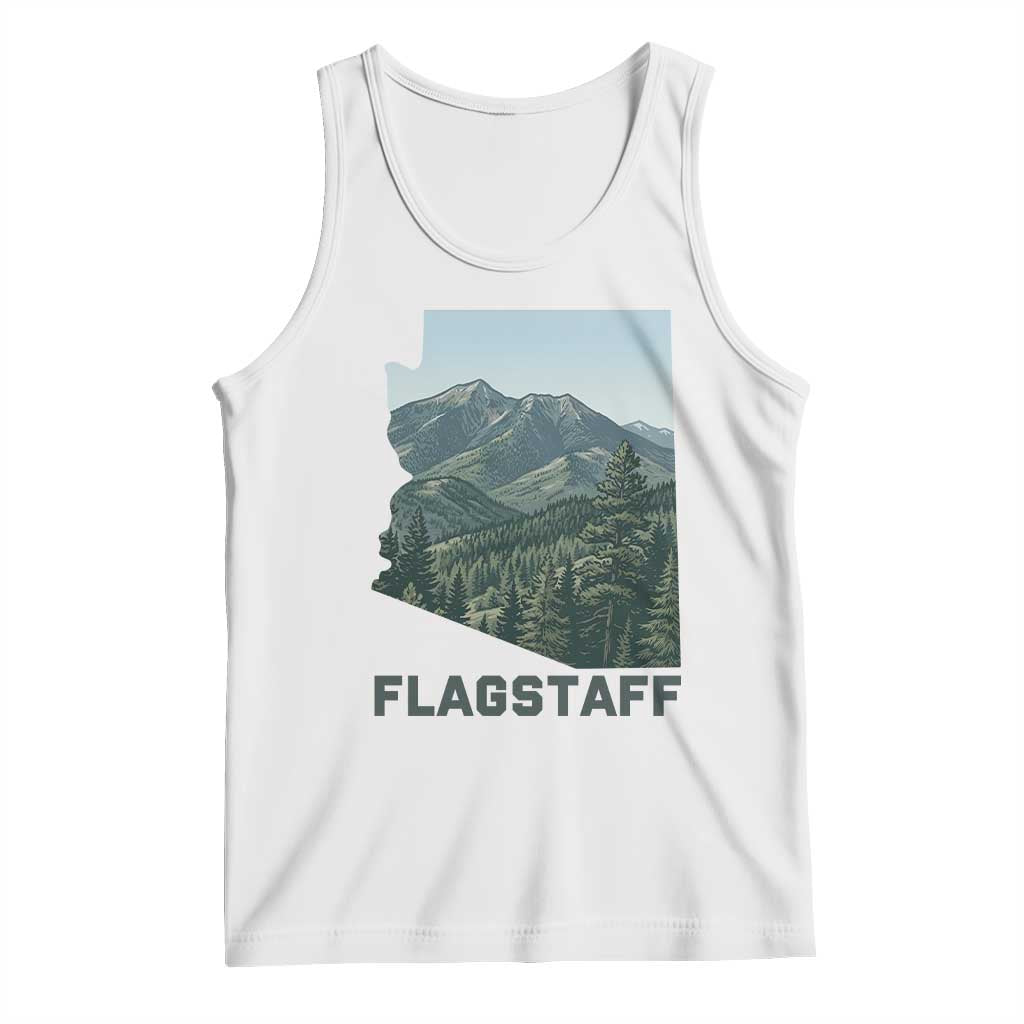 San Francisco Peaks Flagstaff Arizona Tank Top Vintage Mountain Landscape Gift