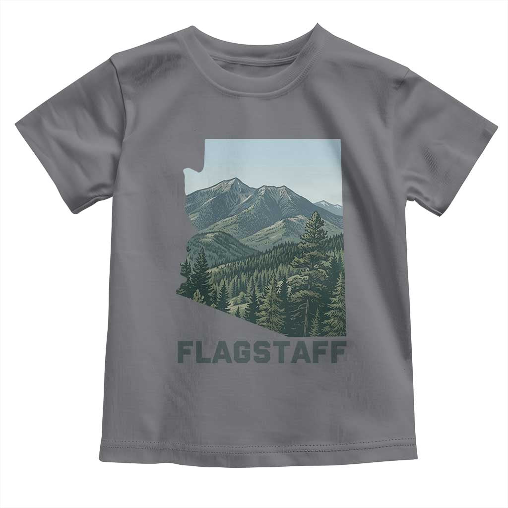 San Francisco Peaks Flagstaff Arizona Toddler T Shirt Vintage Mountain Landscape Gift