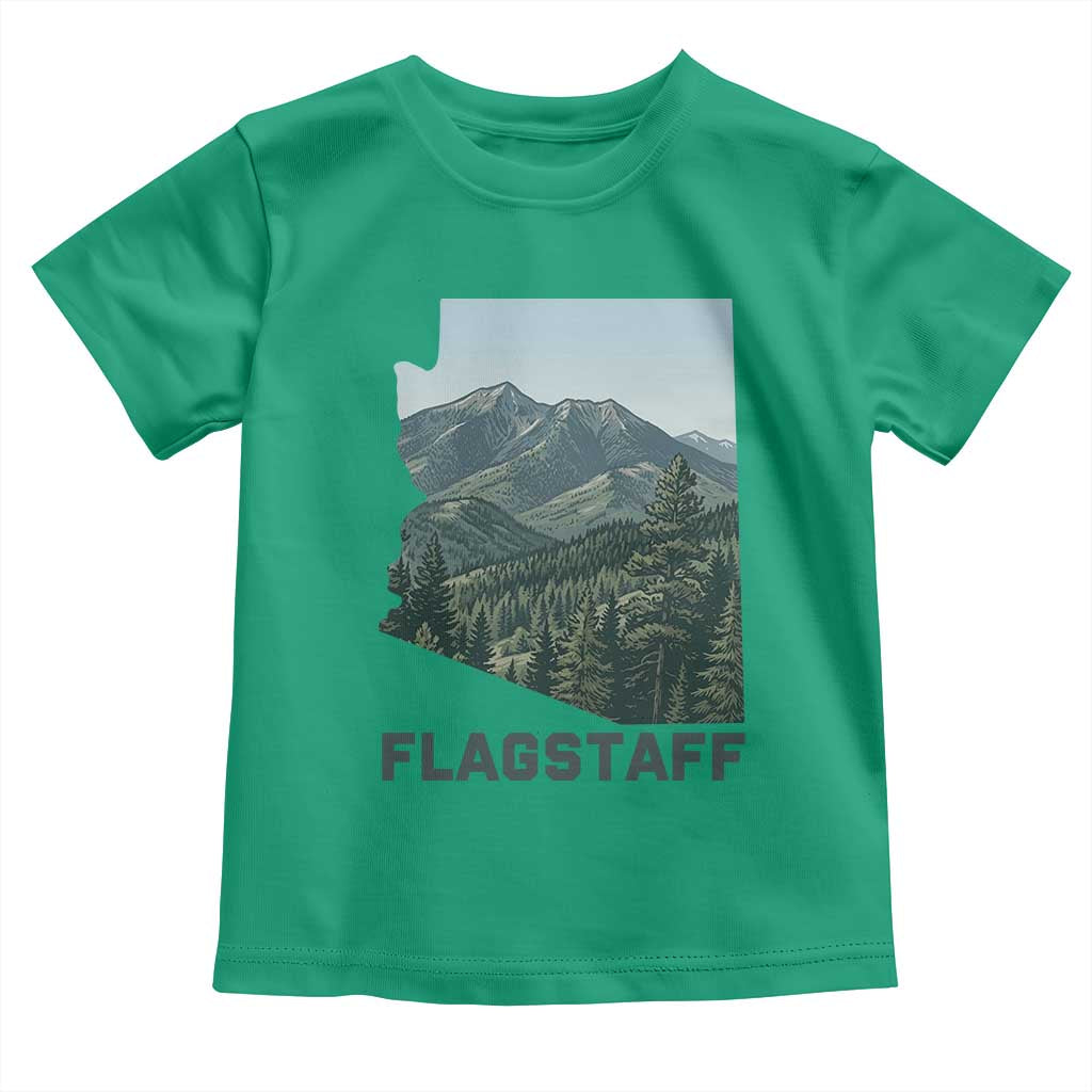 San Francisco Peaks Flagstaff Arizona Toddler T Shirt Vintage Mountain Landscape Gift