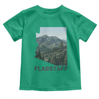 San Francisco Peaks Flagstaff Arizona Toddler T Shirt Vintage Mountain Landscape Gift