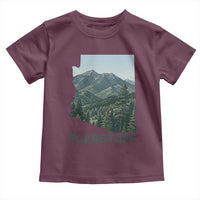 San Francisco Peaks Flagstaff Arizona Toddler T Shirt Vintage Mountain Landscape Gift