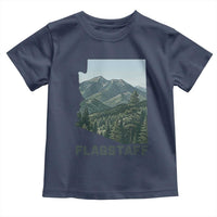 San Francisco Peaks Flagstaff Arizona Toddler T Shirt Vintage Mountain Landscape Gift