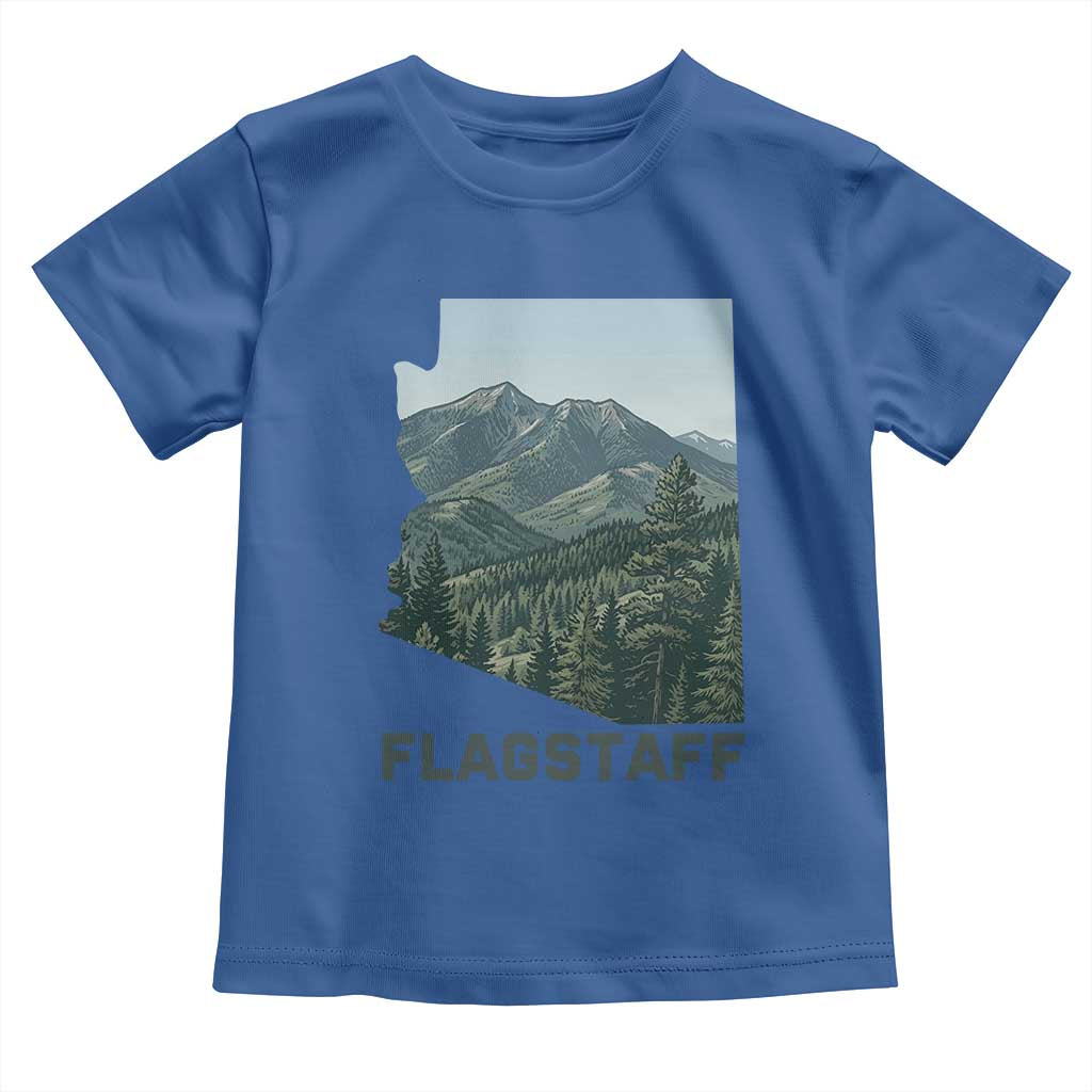 San Francisco Peaks Flagstaff Arizona Toddler T Shirt Vintage Mountain Landscape Gift