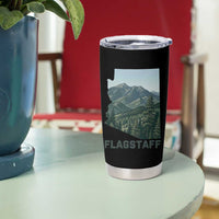 San Francisco Peaks Flagstaff Arizona Tumbler Cup Vintage Mountain Landscape Gift