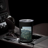 San Francisco Peaks Flagstaff Arizona Tumbler Cup Vintage Mountain Landscape Gift