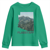 San Francisco Peaks Flagstaff Arizona Youth Sweatshirt Vintage Mountain Landscape Gift