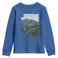 San Francisco Peaks Flagstaff Arizona Youth Sweatshirt Vintage Mountain Landscape Gift