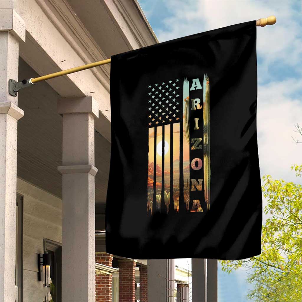 Patriotic Arizona State Flag Garden Flag Southwest Landscape Gift