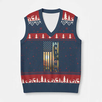 Patriotic Arizona State Flag V-Neck Knit Sweater Vest Southwest Landscape Gift