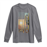 Patriotic Arizona State Flag Long Sleeve Shirt Southwest Landscape Gift