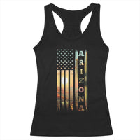 Patriotic Arizona State Flag Racerback Tank Top Southwest Landscape Gift