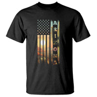 Patriotic Arizona State Flag T Shirt Southwest Landscape Gift