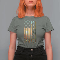 Patriotic Arizona State Flag T Shirt For Women Southwest Landscape Gift